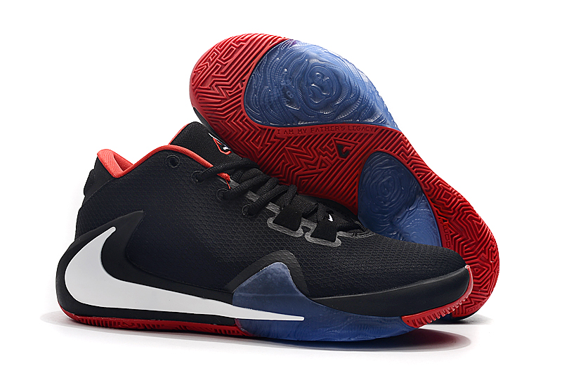 Nike Zoom Freak 1 Black Red White Blue Shoes